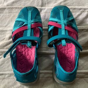 Merrell Turquoise and Magenta Sport Sandals